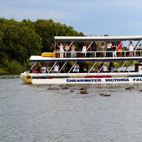 The Dinner Cruise on the Zambezi River